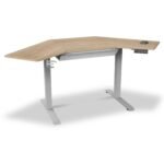 Koble Gino Smart Electric Height Adjustable Corner Desk with Storage Drawer - Image 4