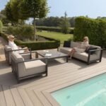 Maze Ibiza 3 Seat Sofa Set with Square Table