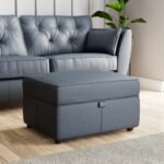 Edison Leather Storage Footstool - Image 3