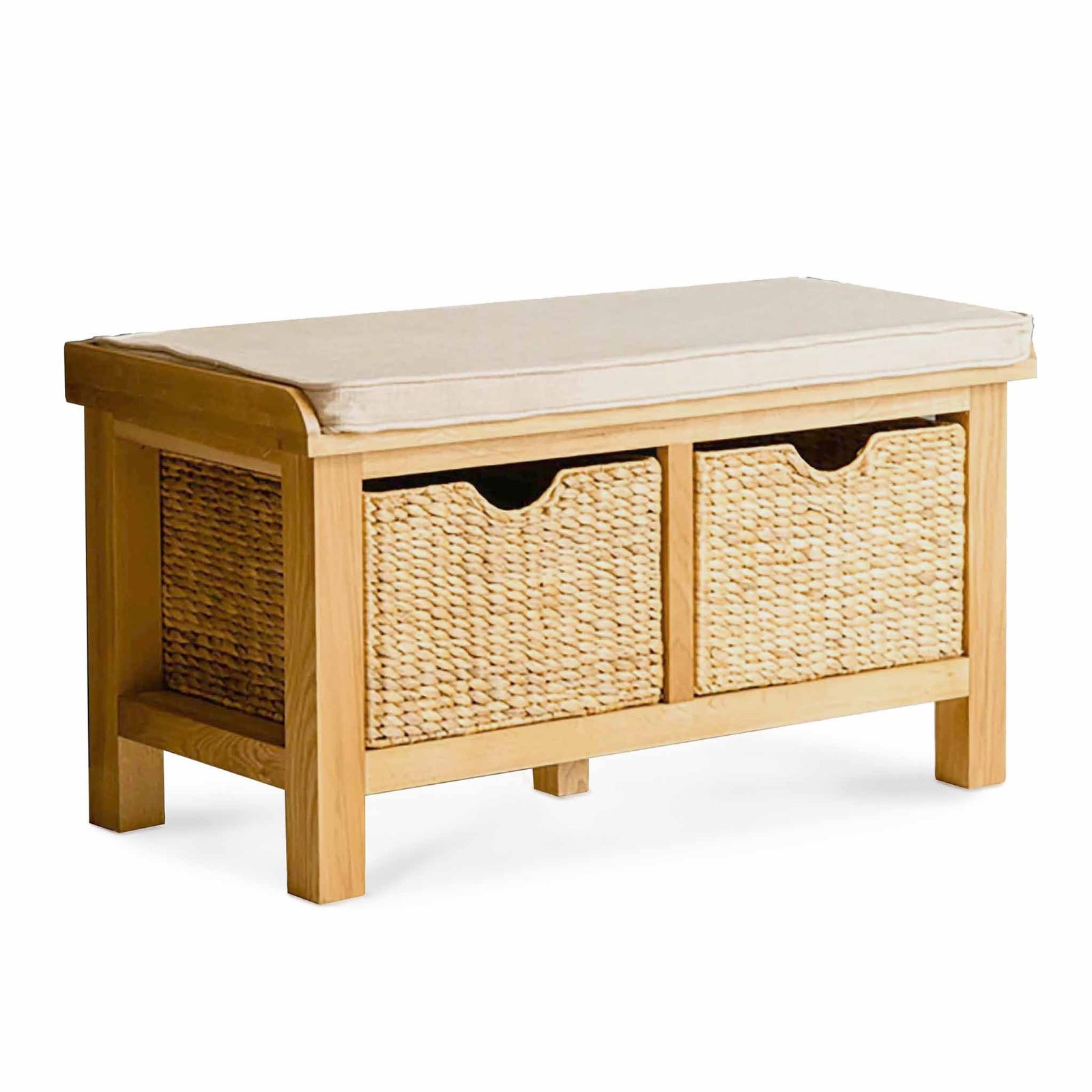 RFG3479-london-oak-hall-bench-roseland-furniture-1_0641a4b8-565e-4466-9aaa-9c3ff6276744 London Oak Hall Bench - Image 1