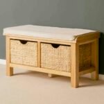 London Oak Hall Bench - Image 4