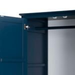 Stirling Blue Double Wardrobe - Image 14