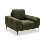Noelle Textured Fabric Armchair
