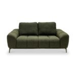 Noelle Textured Fabric 2 Seater Sofa