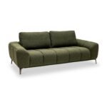 Noelle Textured Fabric 3 Seater Sofa - Image 3