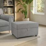 Harry Small Storage Footstool - Image 2