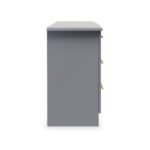 Bramham Grey 3 Drawer Chest - Image 5