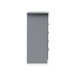 Bramham Grey 5 Drawer Chest - Image 5