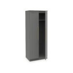 Bramham Grey 2 Door Wardrobe - Image 3