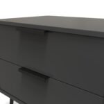 Moreno 2 Drawer Side Table - Image 6
