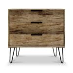 Moreno Rustic Oak 3 Drawer Chest