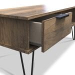 Moreno Rustic Oak 1 Drawer Coffee Table - Image 4