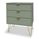 Moreno 3 Drawer Midi Unit - Image 3