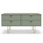 Moreno 4 Drawer Low Storage Unit