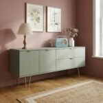 Moreno 2 Drawer 2 Door Wide Sideboard - Image 2