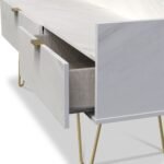 Moreno Marble Effect Media Console Unit - Image 3