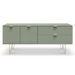 Moreno 2 Drawer 2 Door Wide Sideboard - Image 3