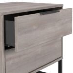 Ashbourne 2 Drawer Side Table - Image 4