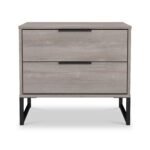 Ashbourne 2 Drawer Side Table - Image 3