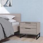 Ashbourne 2 Drawer Side Table - Image 2