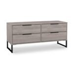 Ashbourne 4 Drawer Low Storage Unit