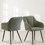Frida Soft Textured Dining Chair - Image 2