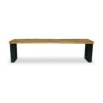 Jaxon Mango Wood 160cm Dining Bench - Image 3