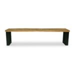 Jaxon Mango Wood 180cm Dining Bench - Image 3