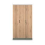 Jago Slatted Effect Tall 3 Door Wardrobe - Image 8