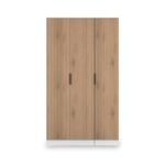 Jago Slatted Effect Tall 3 Door Wardrobe - Image 14