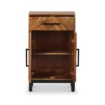 Loric Parquet Mango Wood Mini Sideboard - Image 4