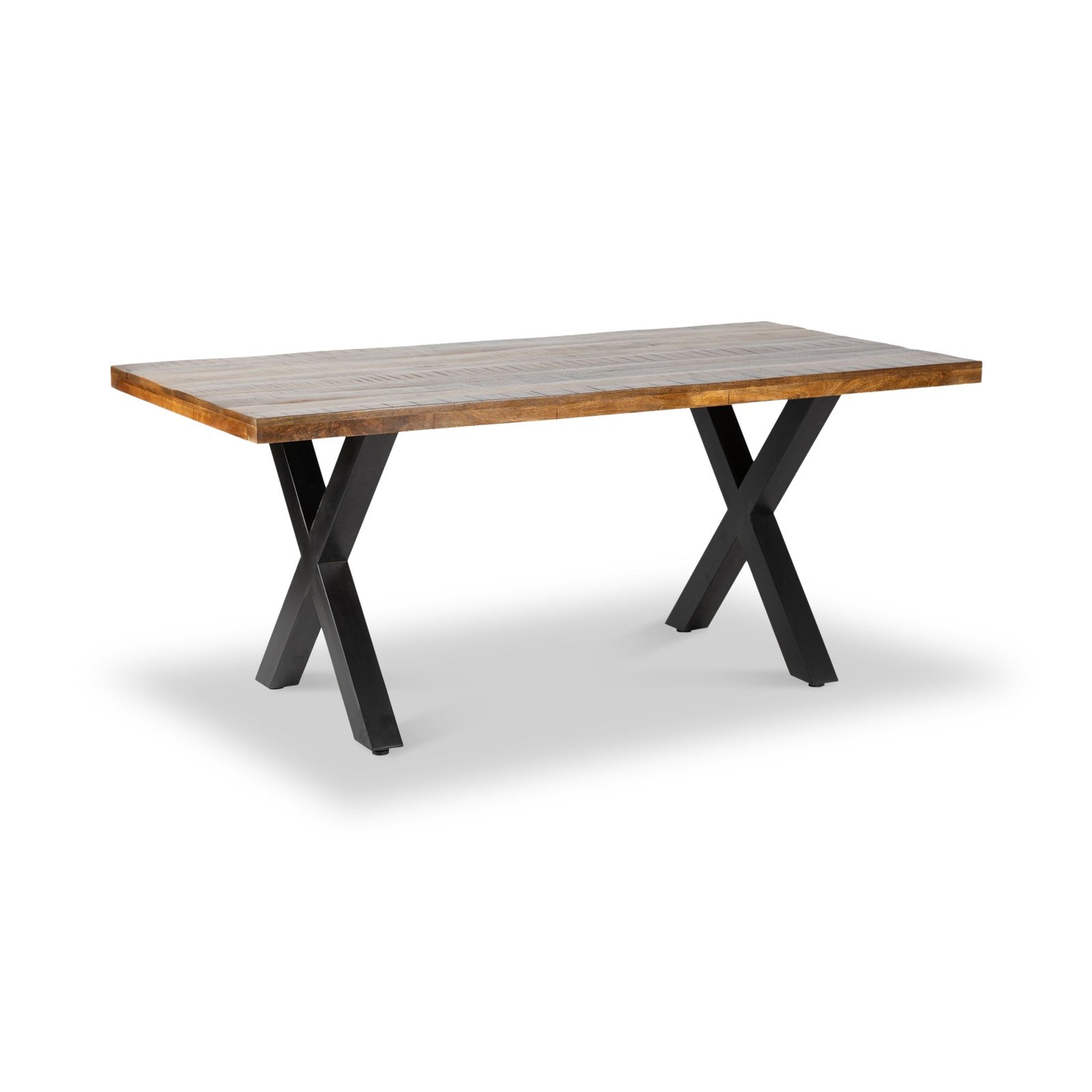 RFJAPR018-Benjin-Mango-Wood-Dining-Table-180cm-Angle1 Benjin 180cm Mango Wood Dining Table - Image 1