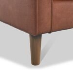 Jefri Faux Leather Reversible Chaise Sofa - Image 4