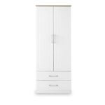 Talland 2 Door 2 Drawer Wardrobe - Image 3