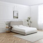 Tolliver Curved Headboard Bed Frame