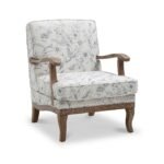 Bailey Meadow Print Accent Chair