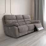Seville Fabric Power Reclining 3 Seater Sofa - Image 2