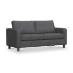 Myles Grey Fabric 3 Seater Sofa