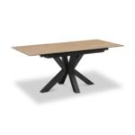 Hurley Wood 120-160cm Extending Ceramic Dining Table