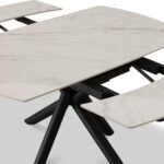Draven 140-200cm Extending Ceramic Dining Table - Image 4