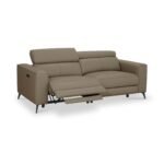 Radford Leather Dual Power Recliner 3 Seater Sofa - Image 4