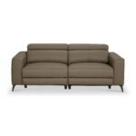 Radford Leather Dual Power Recliner 3 Seater Sofa