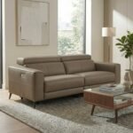 Radford Leather Dual Power Recliner 3 Seater Sofa - Image 2