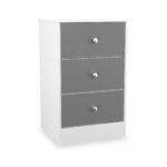 Bennet 3 Drawer Bedside Table