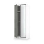 Bennet Tall 2 Door Mirrored Wardrobe - Image 4