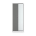 Bennet Tall 2 Door Mirrored Wardrobe - Image 3