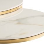 Mira Kass Gold Marble Effect Coffee Table Set - Image 2