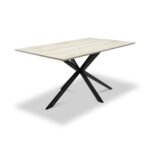 Barlo 160cm Travertine Effect Dining Table
