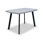 Ciara 160cm Light Grey Dining Table
