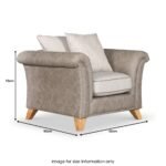 Breton Beige Armchair - Image 6